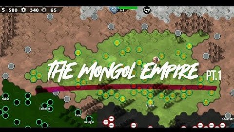 Mongol Empire wc4. medieval Big map mod.