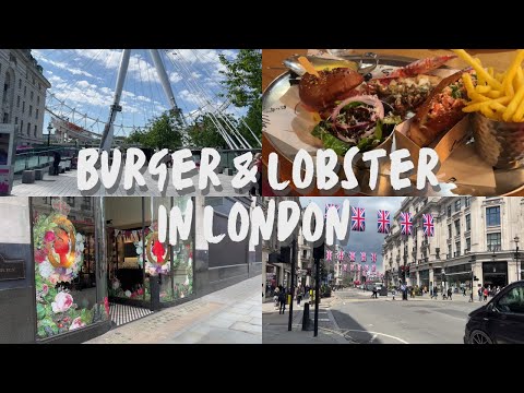 Daily Vlog | 倫敦喜歡的餐廳吃漢堡&龍蝦 Burger & Lobster in London