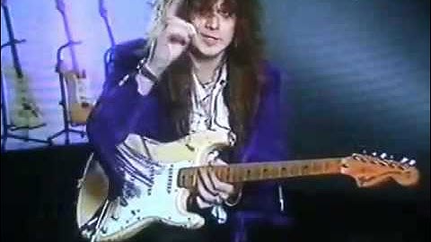 Yngwie Malmsteen Picking Technique