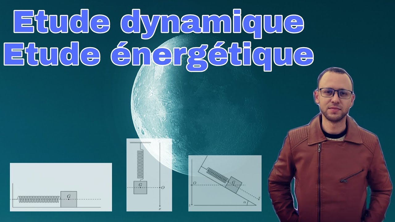 pendule élastique: pendule horizontal - vertical - incliné. #système #mécanique #oscillants #pendule