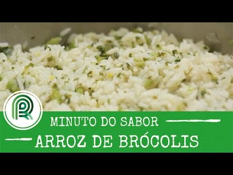 Como preparar um arroz de brócolis