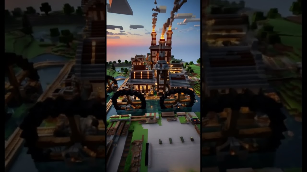 Minecraft Industrial Factory Build Showcase For Inspirstion