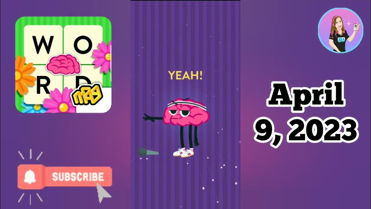 WordBrain Easter Event April 9, 2023 Answers YouTube