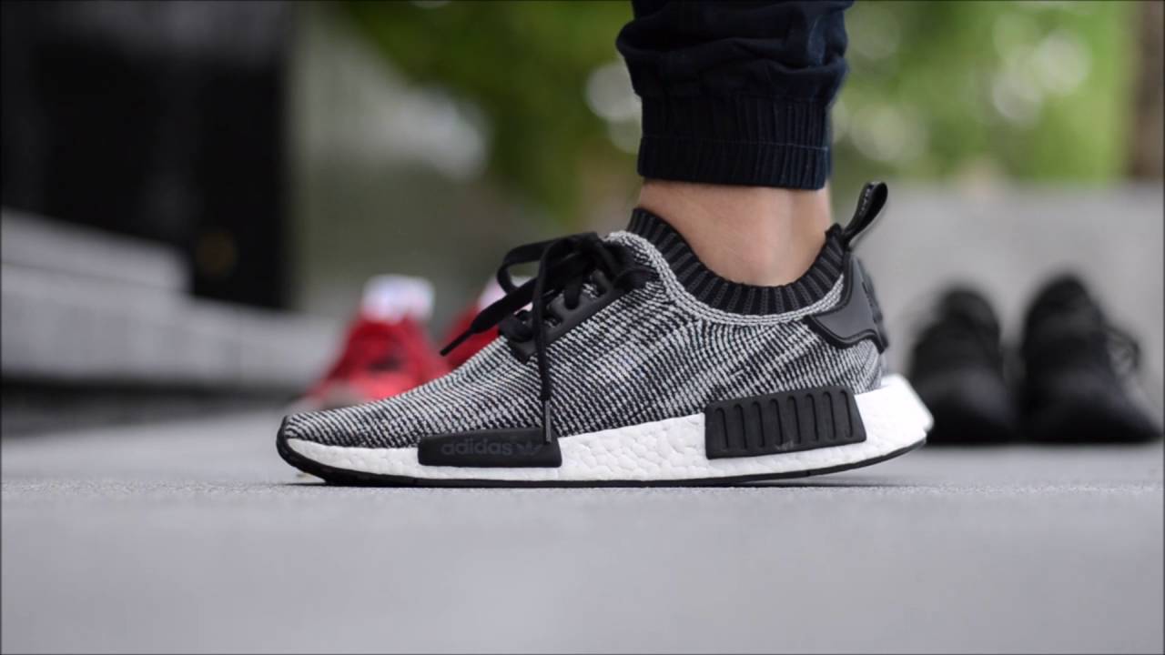 adidas nmd oreo on feet