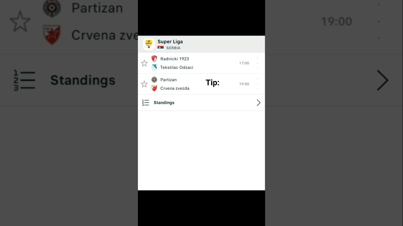 Partizan🇷🇸 vs Red Star🇷🇸  (predicition and advice)