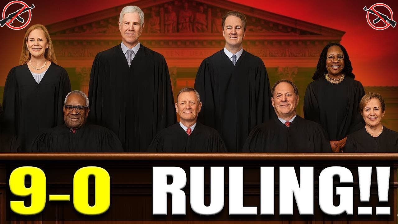 СВЕЖИЕ НОВОСТИ! Верховный суд вынес единогласное решение 9-0, имеющее важные конституционные посл...