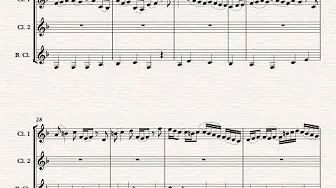 Sleeper's Wake arranged for Clarinet Trio Sleeper's Wake arranged for Clarinet Trio