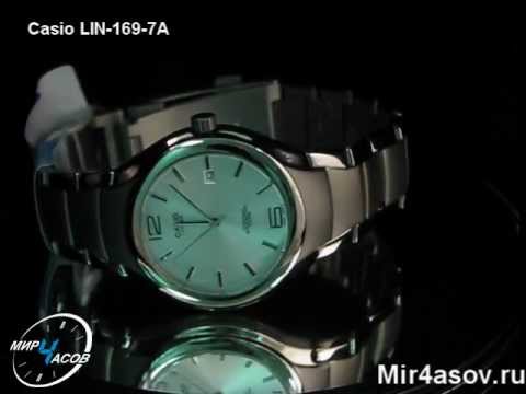 casio lineage titanium lin 166