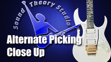 Alternate Picking Close Up (All Skill Levels)
