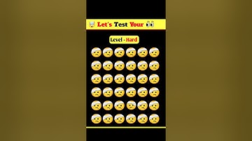 Memory Test 🤔 ll Find The Odd Emoji Out ll Emoji Quiz 💕🤕 PT- 82 #quiztime #shorts