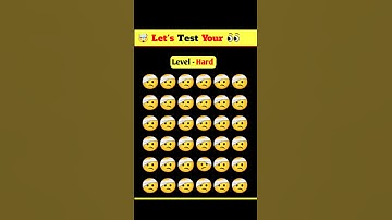 Memory Test 🤔 ll Find The Odd Emoji Out ll Emoji Quiz 💕🤕 PT- 82 #quiztime #shorts