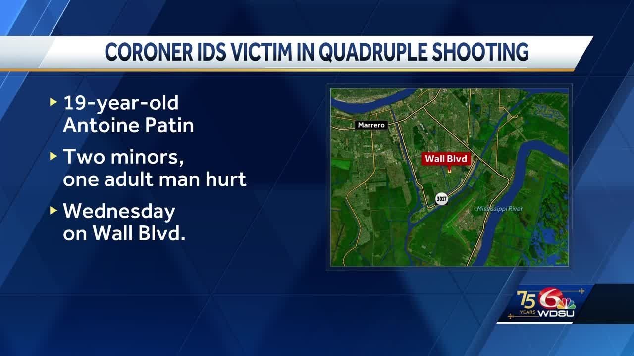 Coroner identifies victim in quadruple shooting - YouTube