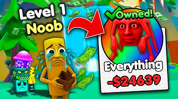 Starting Over as NOOB Buying EVERYTHING in Brainrot Evolution!