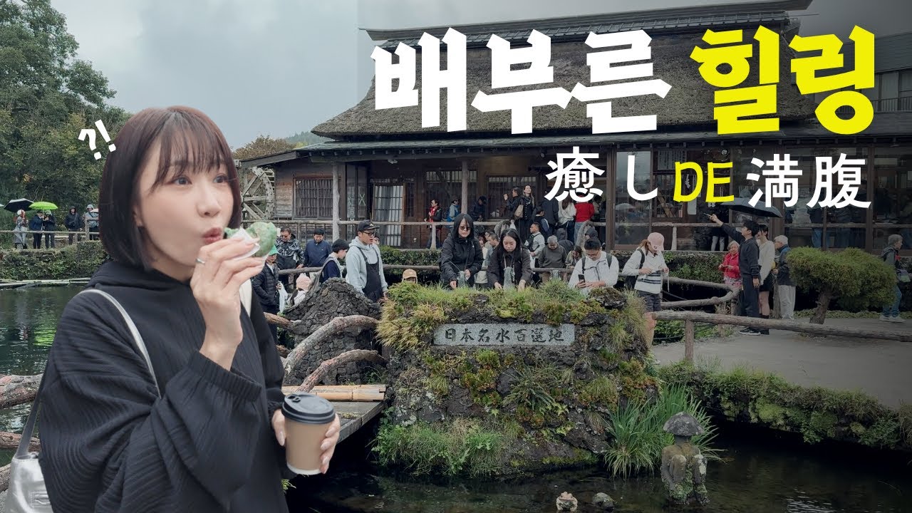 후지산은 숨었지만, 현지인만 아는 진짜 일본 여행 코스를 소개합니다 | 오시노핫카이, 요시다우동, 카와구치코