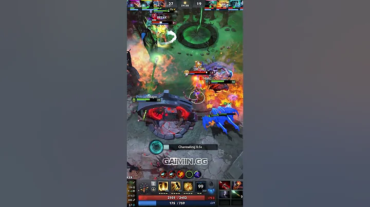 Dawnbreaker makes a dramatic entrance 😭 #dota2 #дота2 #dota2highlights #dota2indonesia