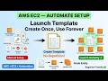 How to create a Launch template | AWS Launch Template Tutorial | Complete AWS Beginner