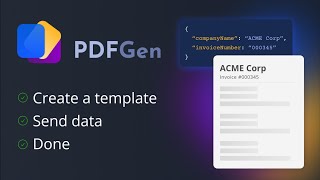 Introducing PDFGen - Dynamic PDF Generation for your App screenshot 5