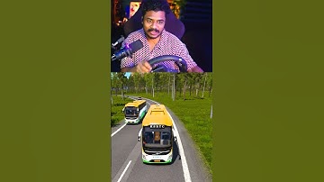 KSRTC VOLVO BUS RACE CHALLENGE GONE WRONG IN MUNNAR 💥 ❌️ #shorts #short