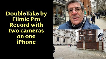 DoubleTake by Filmic Pro - Record with two cameras at the same time on your iPhone