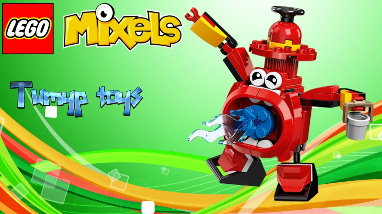 Миксель Лего пакетики с игрушкой монстриками сюрприз распаковка Lego Mixels SPLASHO 41563