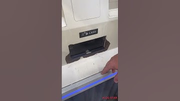 Bring our bottles and cans in containers for change and get cash