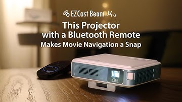 This Projector with a Bluetooth Remote Makes Movie Navigation a Snap