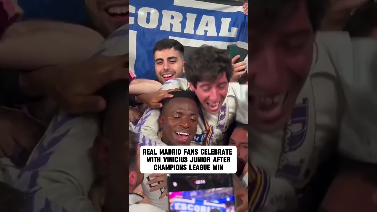 Real Madrid celebrates another Champions League title with its fans ...