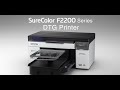 EPSON SureColor F2270 DTG Printer - Product Introduction Video