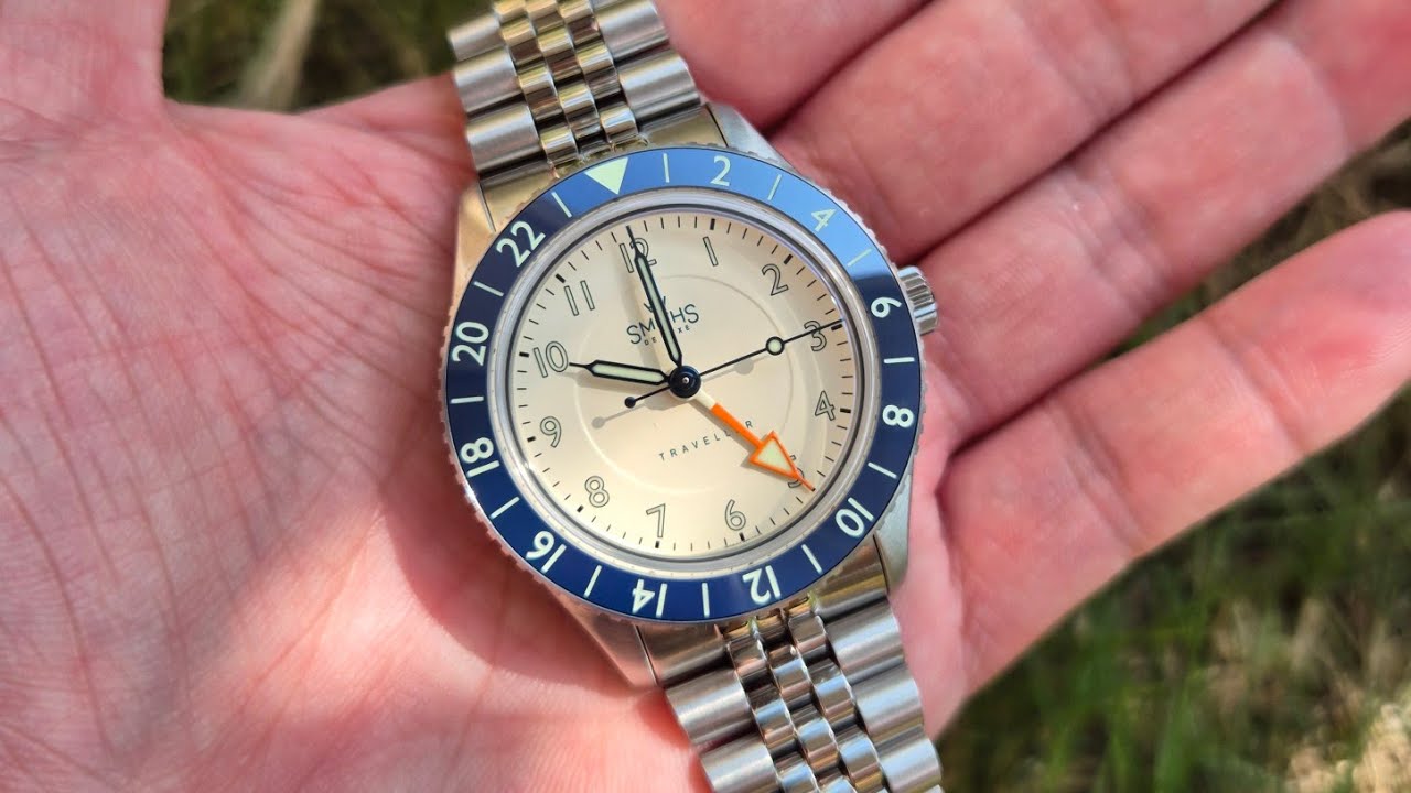 Smiths Traveller GMT Watch PRS-58 Unboxing. Powered by Miyota 9075 