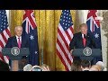 President Trump Holds a Joint Press Conference with Prime Minister Turnbull