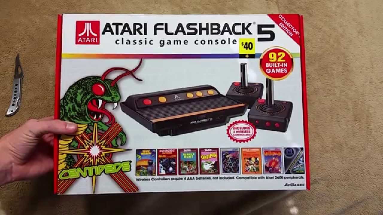 Unboxing the Atari Flashback 5 - YouTube