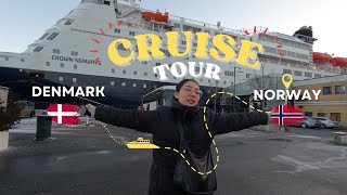 Cruise Vlog 🇩🇰🇳🇴 ขึ้นเรือไปเที่ยว… จากเดนมาร์กไปนอร์เวย์  #Denmark #Norway #Europe
