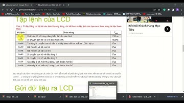 giao tiếp lcd với 8051 bằng assembly