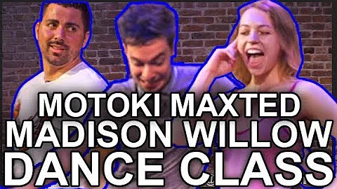 MOTOKI MAXTED TAKES OVER DANCE CLASS!  2019 with Madison Willow | The Arroyo Show