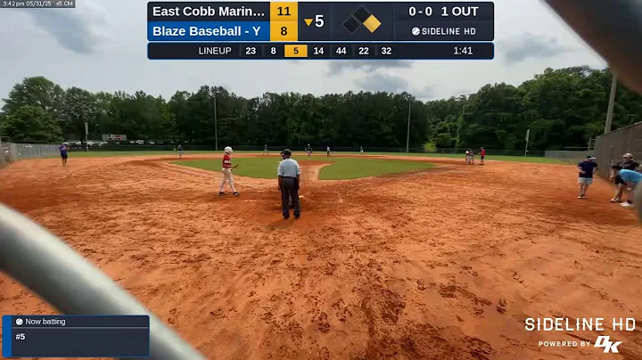 Blaze Baseball - Y vs. East Cobb Mariners (2025.05.31)
