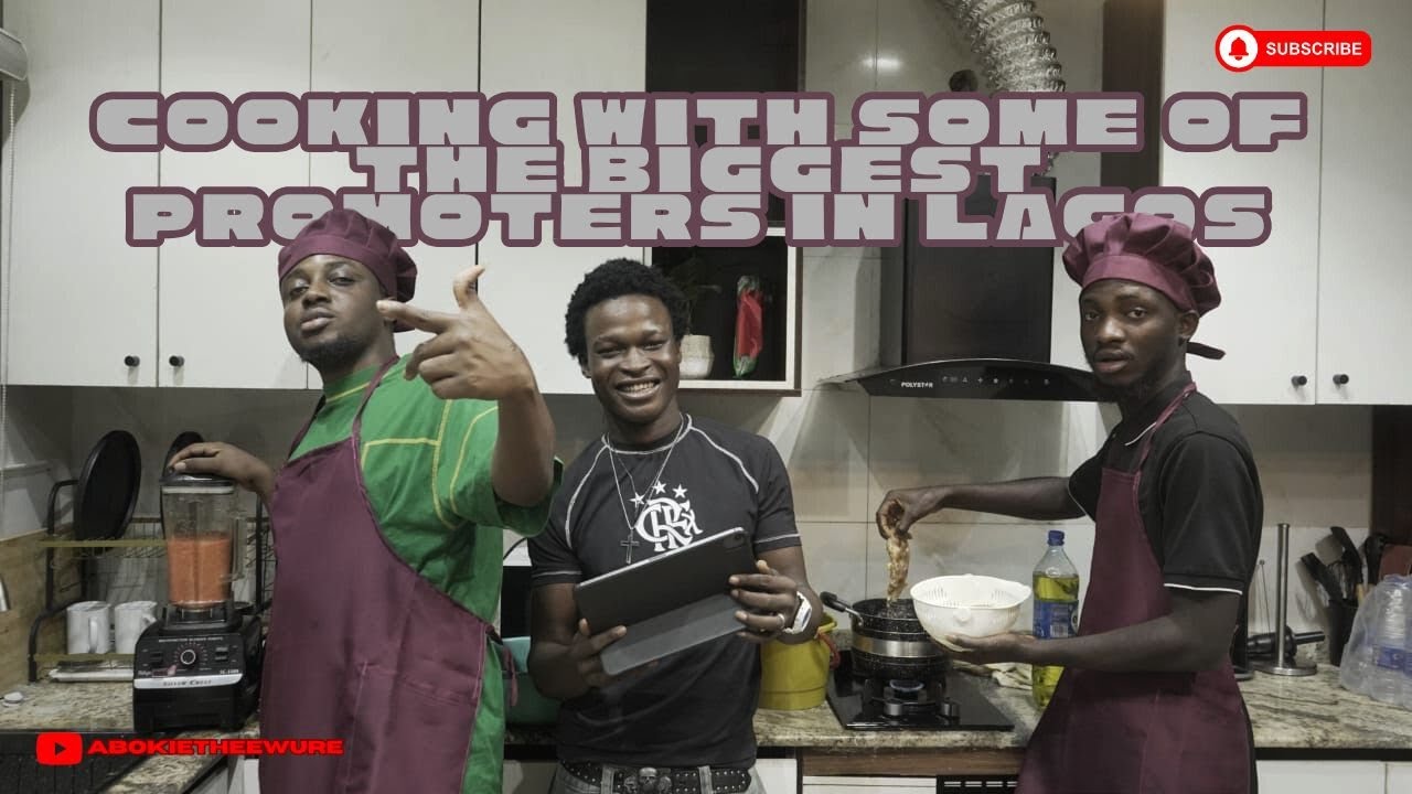 COOKING WITH SOME OF THE BIGGEST PROMOTERS IN LAGOS FT VIN DISU & TEMITOPE PR