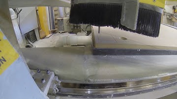 Solid Surface Countertop - CNC Cutout Process