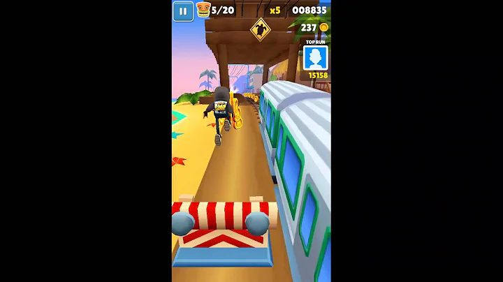 Subway surfers-i got a new high score