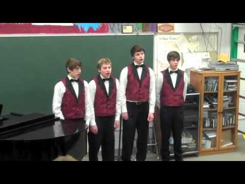 Wilson Boys Barbershop Quartet-Contest Performance