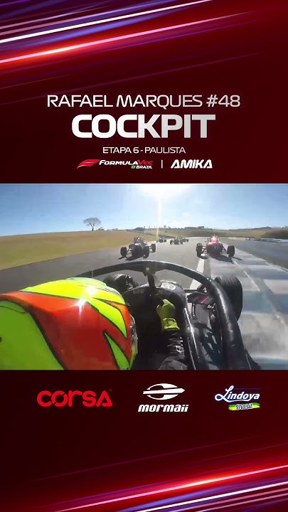 🎥 No cockpit de Rafael Marques!