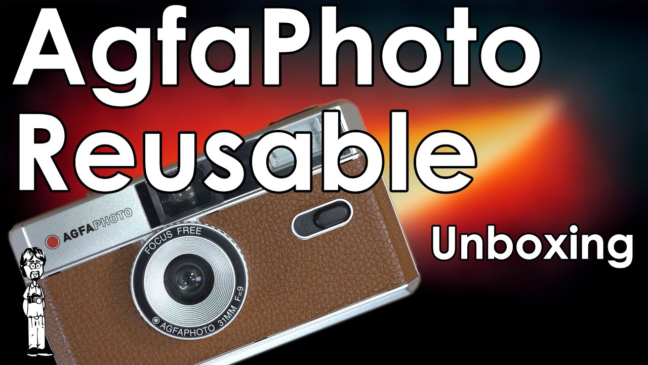 AgfaPhoto Reusable 35mm Film Camera Unboxing and First Impressions
