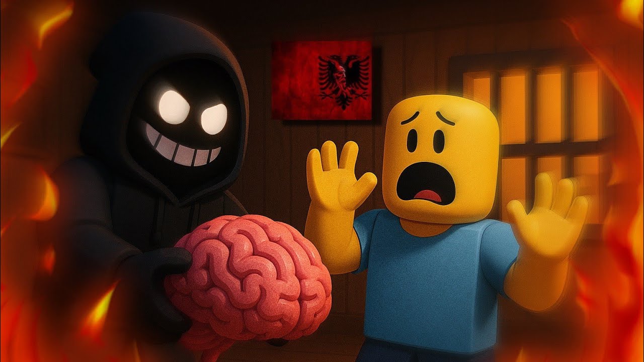 “U futa në Steal a Brain Rot Roblox! Vjedh trurin pa kapur?! 🧠⚡| steal a brain rot shqip