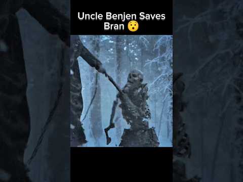 Uncle Benjen Saves Bran 😯 #shorts #houseofthedragon #gameofthrones