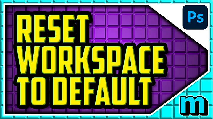 How To Reset Photoshop Workspace To Default Settings 2022. How to restore workspace Photoshop CC