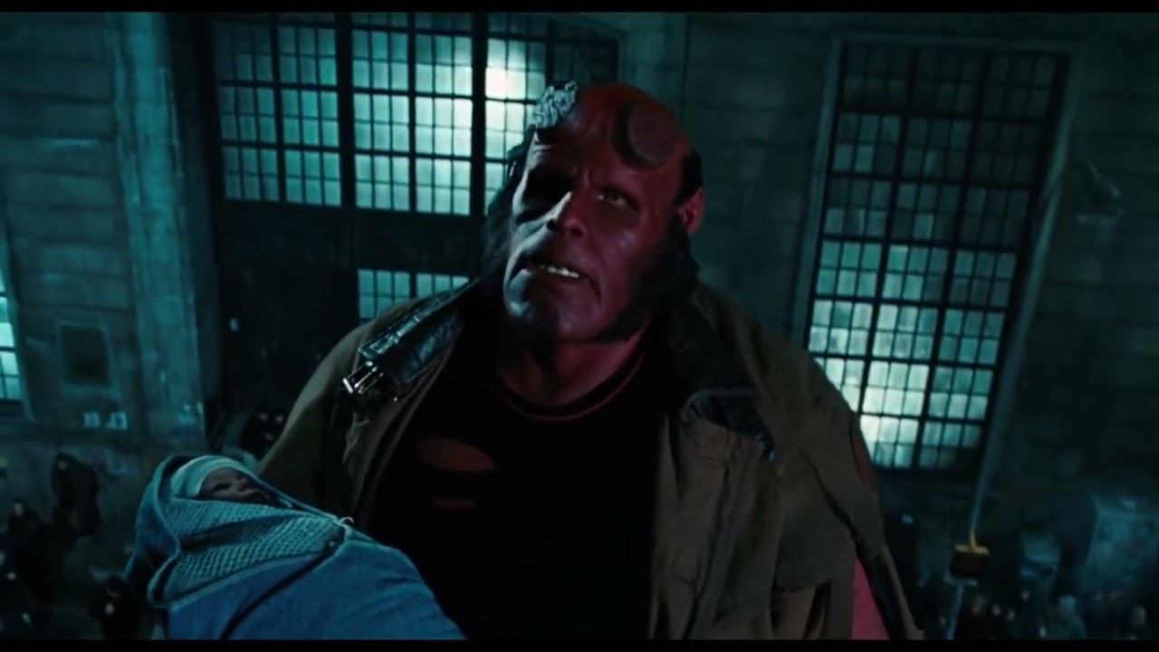HELLBOY II 2008 Hellboy Vs  Elemental Forest God HD1080P HD