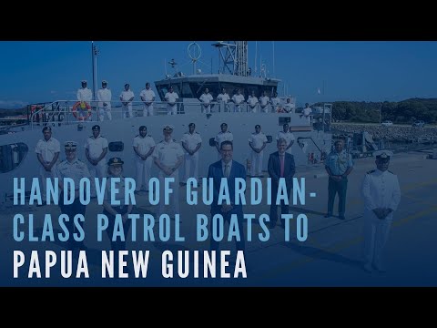 Navy delivers new patrol boat for Papua New Guinea