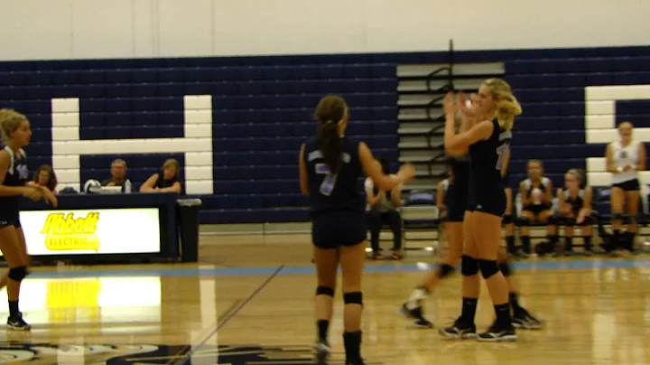 Emily Hollifield ACE for Match Point in JV Louisvi...