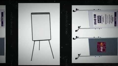 Flipchart Easels from Boards Direct