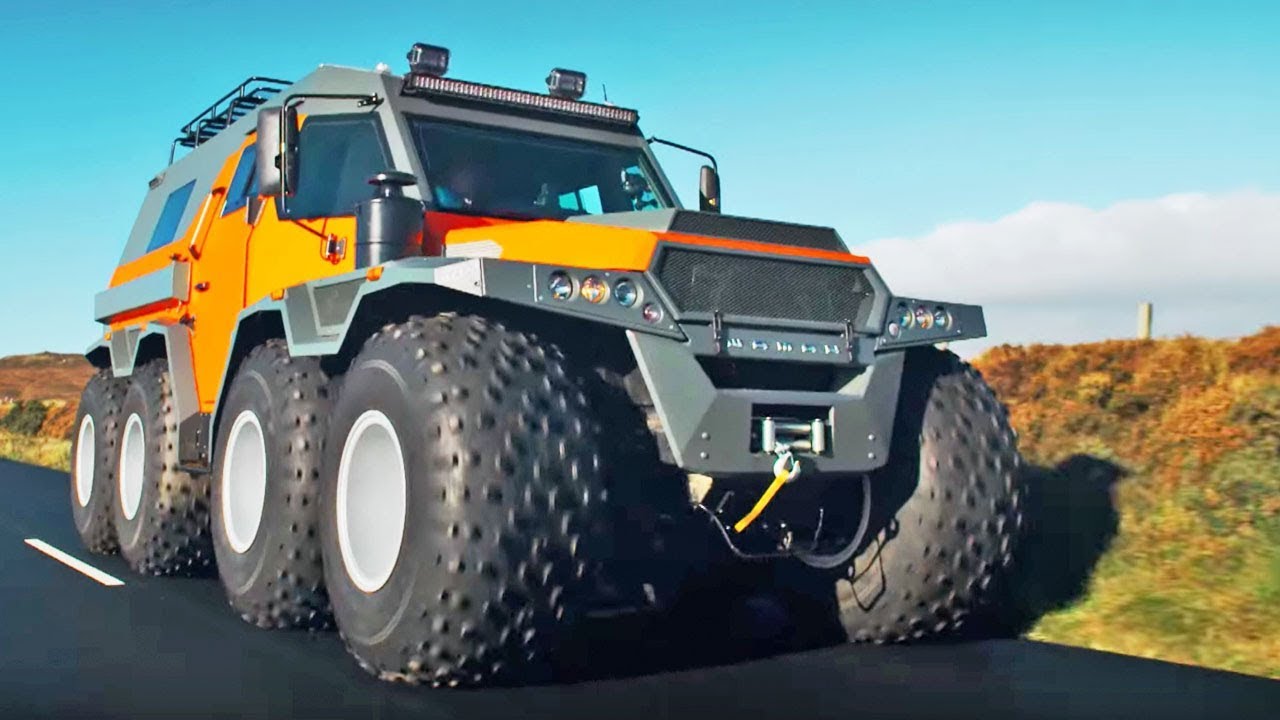 New Update The HUGE Avtoros Shaman 8x8 | Top Gear Series 24 | BBC