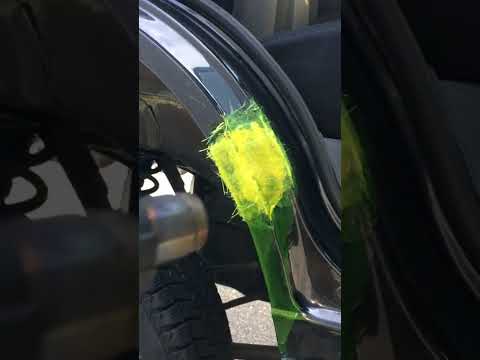 もう ２度と 広がらない 酷い錆穴修理 Rust hole repair that will never spread again
